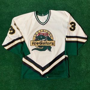 Hockey Louisiana IceGators Signed M.Delorme jersey